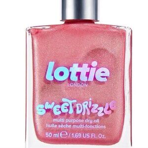 2-pack Lottie London Body Oil, Pink Shimmer NEW